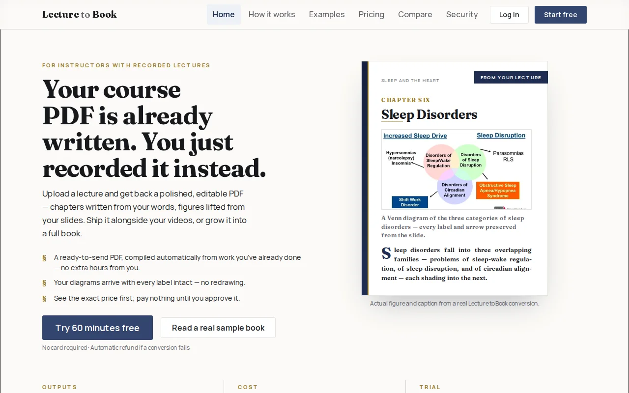 LectureToBook – Turn Videos into a PDF/ePub