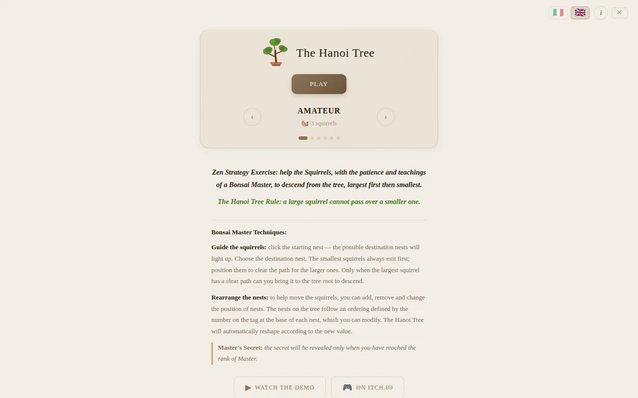 The Hanoi Tree
