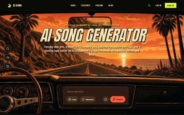 AI Song – turn prompts or lyrics into complete songs