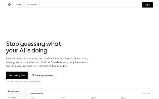 Observability for Coding Agents and LLM Applications