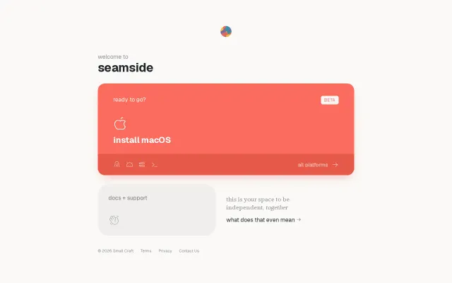Seamside – collaborative workspaces that live entirely on your devices