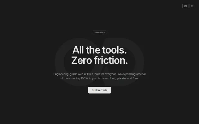 I built a zero-latency developer tool suite in pure Vanilla JavaScript