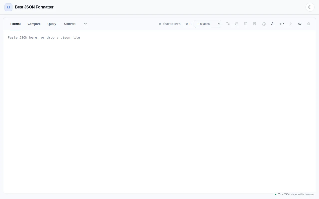 Best JSON Formatter