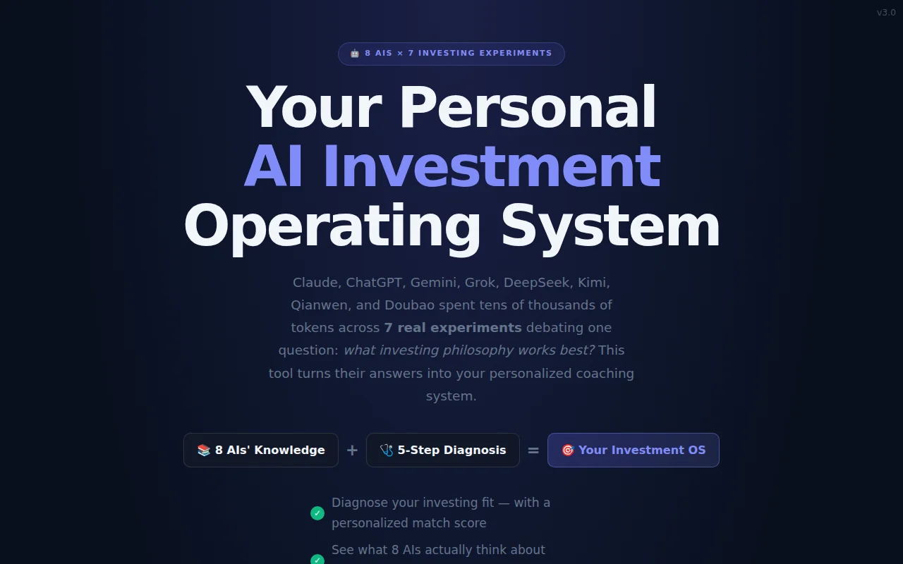 Which investing school are you? Free AI diagnostic and Prompt Library