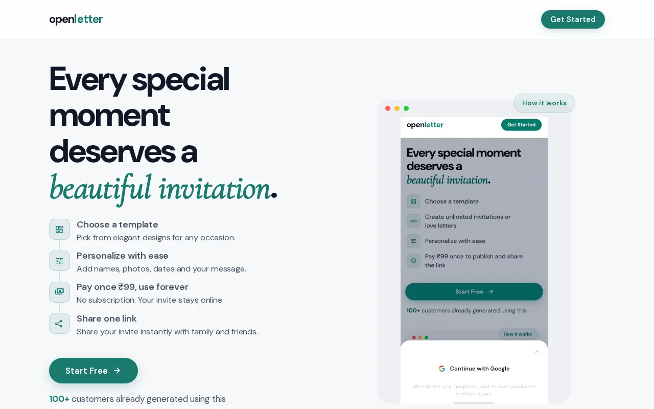Digital Invitation
