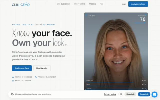 ClinicEvo – Know your face. Own your look