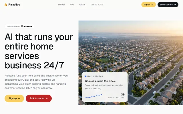 Rainslice – AI Employees for Home Services Businesses