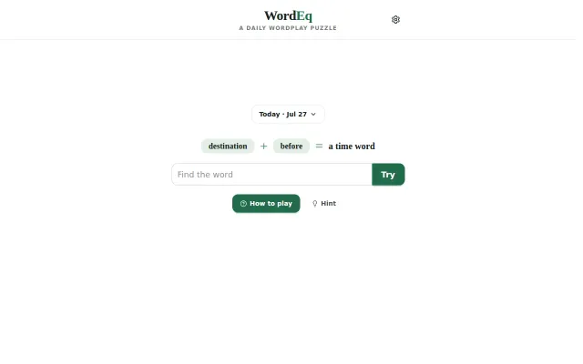 WordEq