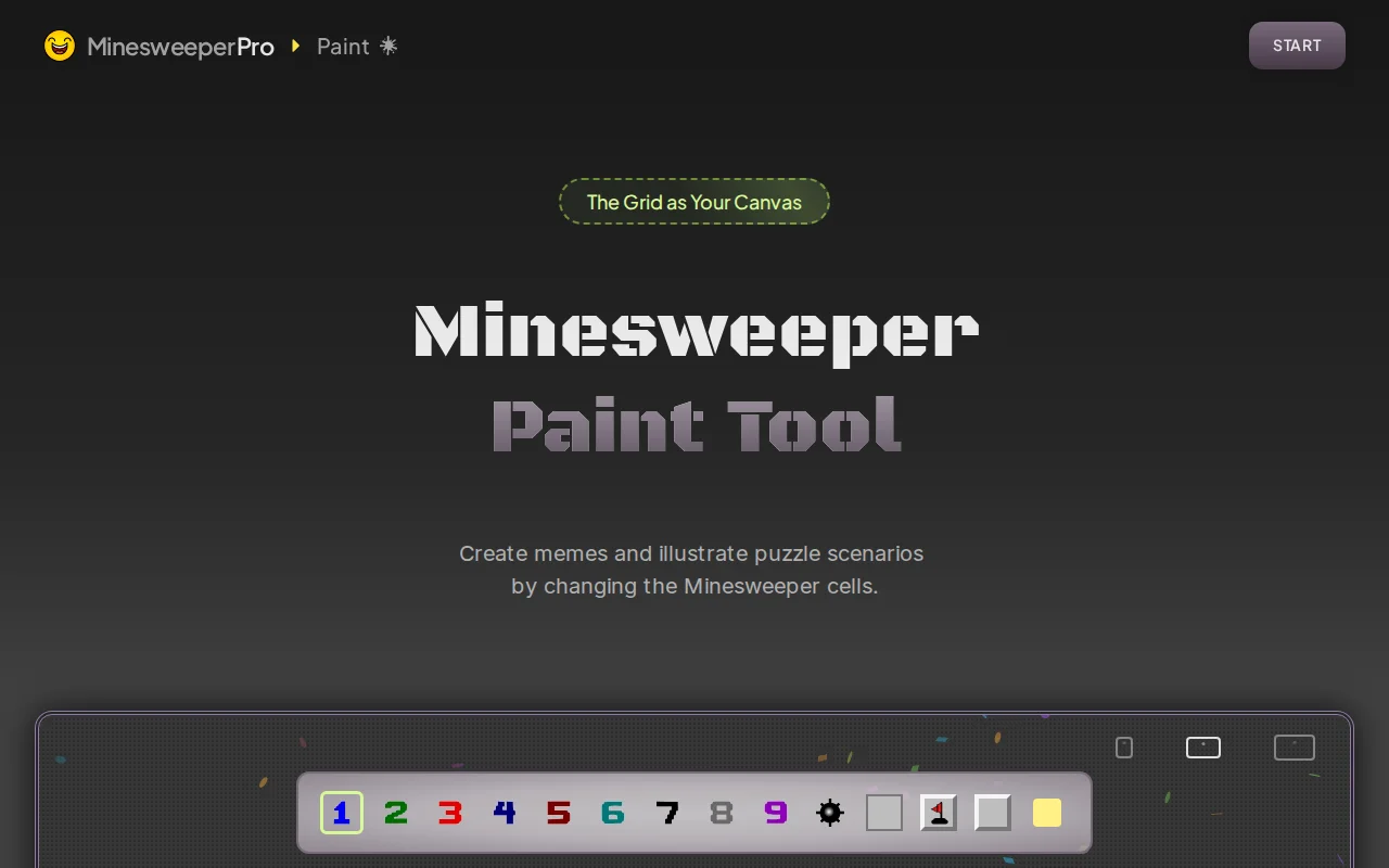 Minesweeper Paint