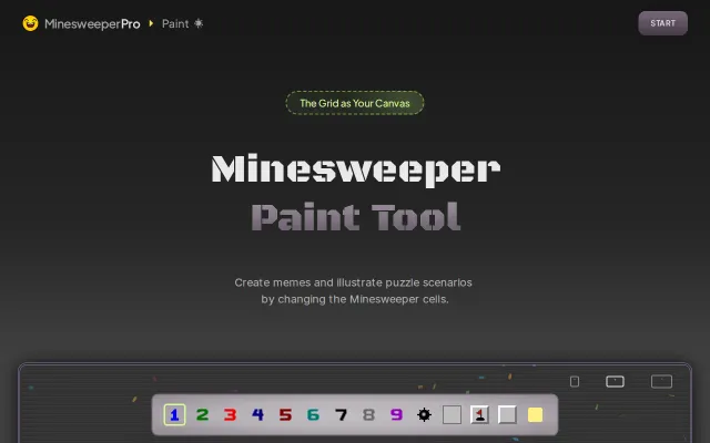 Minesweeper Paint