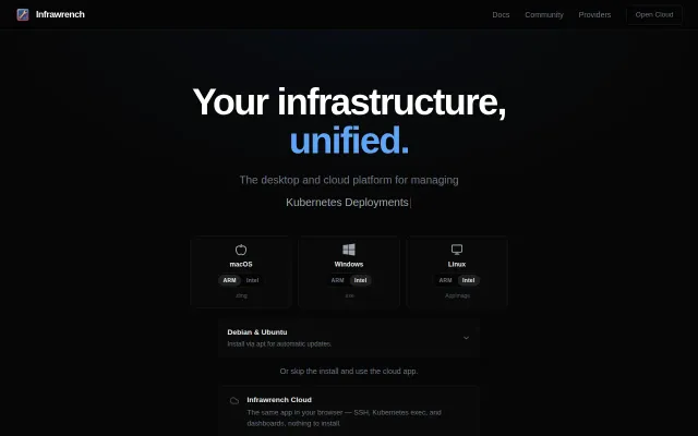 Infrawrench – a tool to manage cloud and svcs with workflows and chat