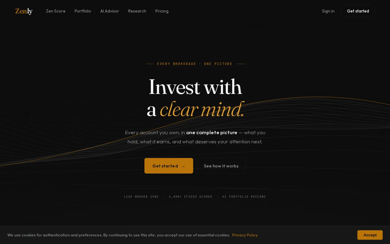 Zenly – Investment research platform built around a quality/value score