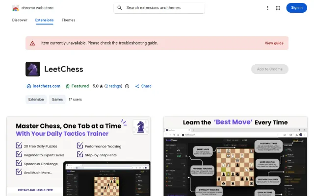 New tab, but it's a random chess puzzle