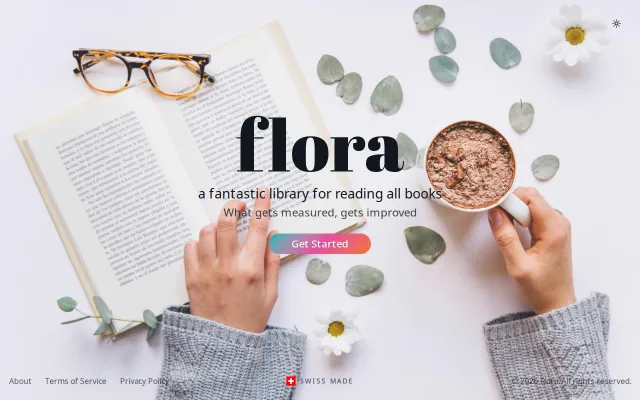ReadFlora – Strava for Reading