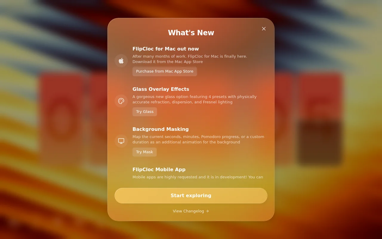 FlipCloc for Mac out now. A gorgeous flip clock and screensaver